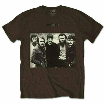 T-Shirt The Band T-Shirt Group Photo Brown S - 1