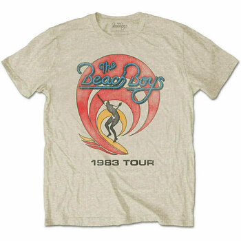 Tričko The Beach Boys Tričko 1983 Tour Sand M - 1