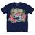 T-Shirt The Beach Boys T-Shirt Surfin USA Tropical Unisex Navy M