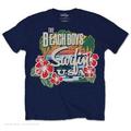 The Beach Boys Surfin USA Tropical Navy Blue M T-särk
