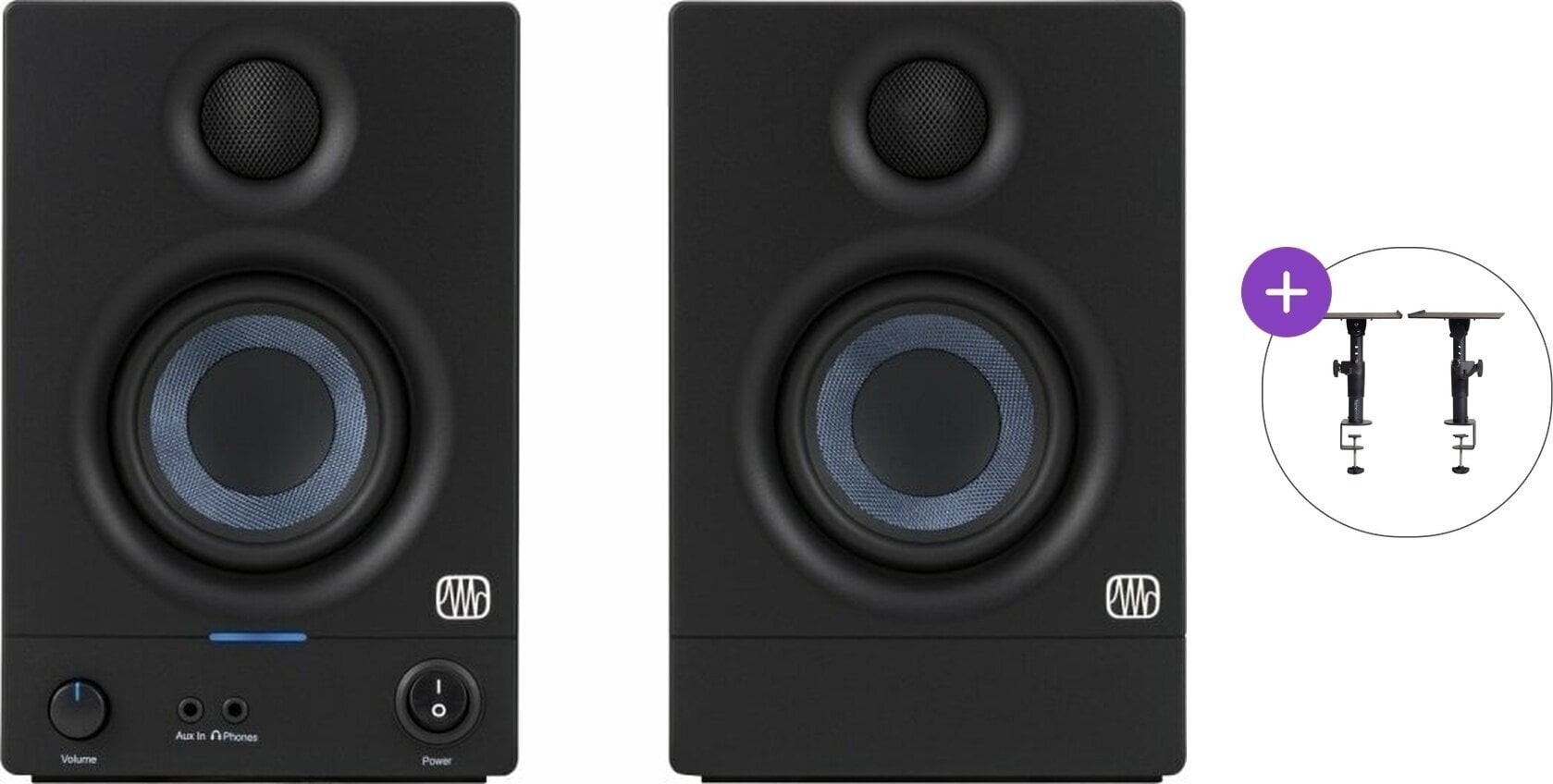 Active Studio Monitor Presonus Eris 3.5 2nd Gen Basic SET Active Studio Monitor 2 pcs