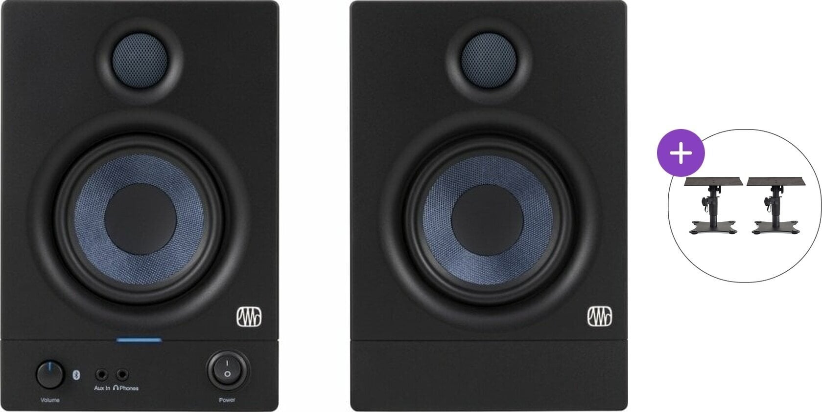 Active Studio Monitor Presonus Eris 4.5 BT 2nd Gen Basic SET Active Studio Monitor 2 pcs