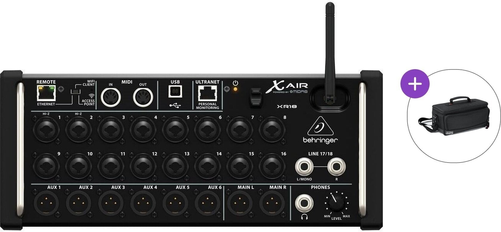 Digital Mixer Behringer X AIR XR18 Standard SET Digital Mixer