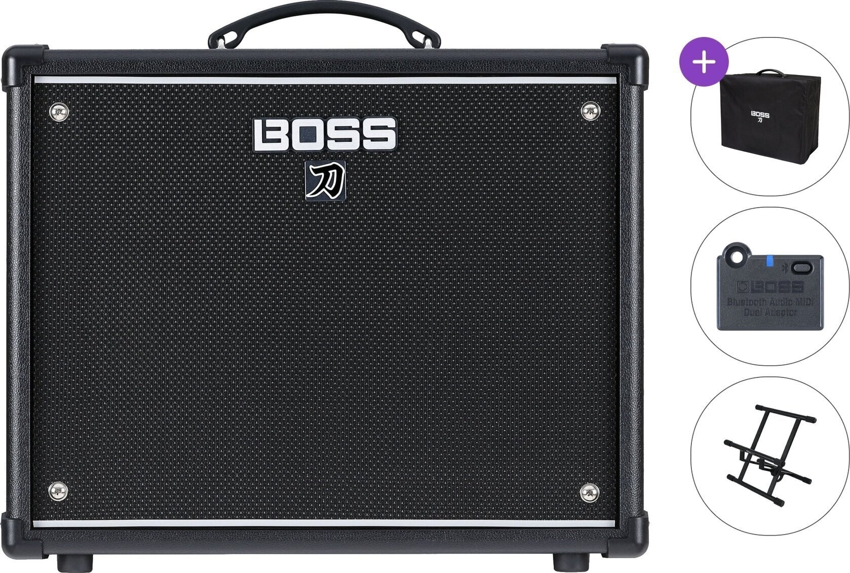 Modelling gitarsko combo pojačalo Boss Katana 50 Gen 3 Premium SET Modelling gitarsko combo pojačalo