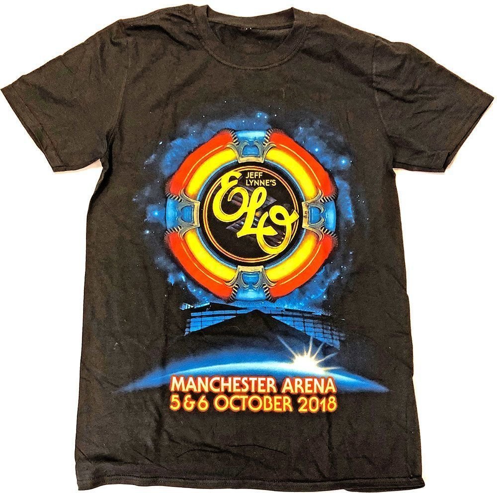 Shirt Electric Light Orchestra Shirt Manchester Event (Ex. Tour) Unisex Zwart L