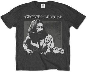 Риза George Harrison Live Portrait Unisex Тениска с къс ръкав/Charcoal Grey/Къси