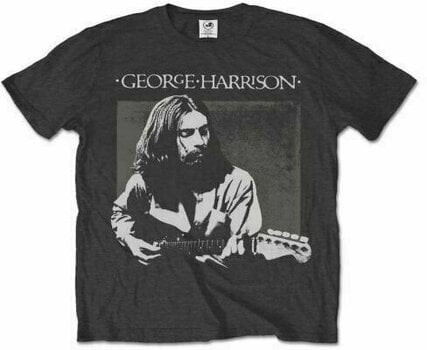 Tričko George Harrison Tričko Live Portrait Unisex Black S - 1