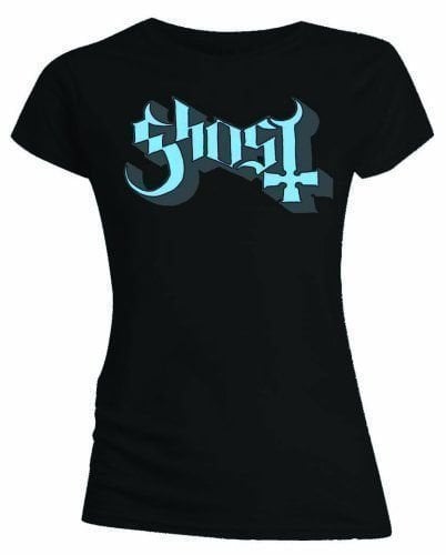 T-Shirt Ghost T-Shirt Keyline Logo Female Blue/Grey L
