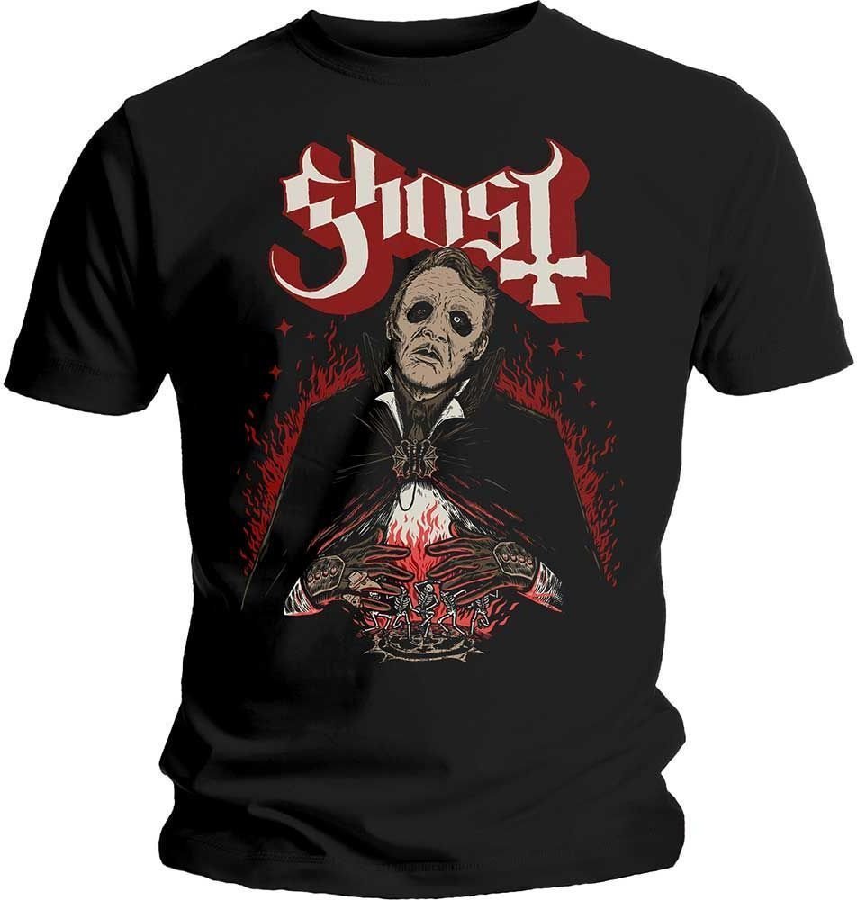 T-Shirt Ghost T-Shirt Dance Macabre Schwarz L