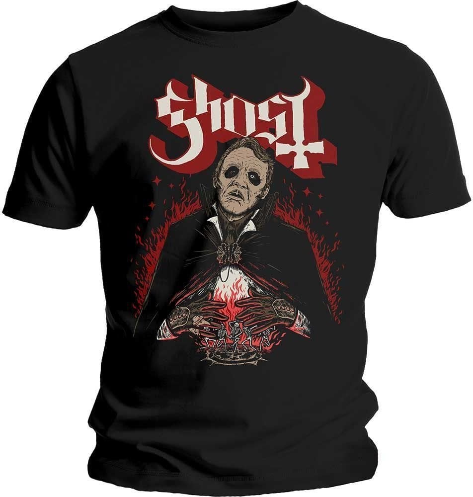 Shirt Ghost Shirt Dance Macabre Unisex Zwart M
