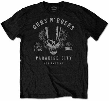 T-Shirt Guns N' Roses T-Shirt 100% Volume Unisex Black S - 1