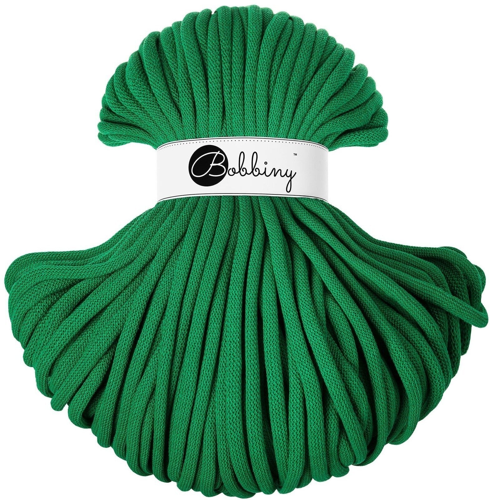 Cord Bobbiny Jumbo 9 mm 100 m Jade Green Cord