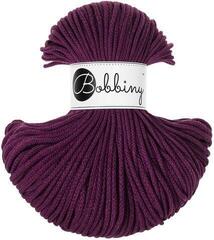 Cord Bobbiny Junior 3 mm 100 m Aubergine Cord