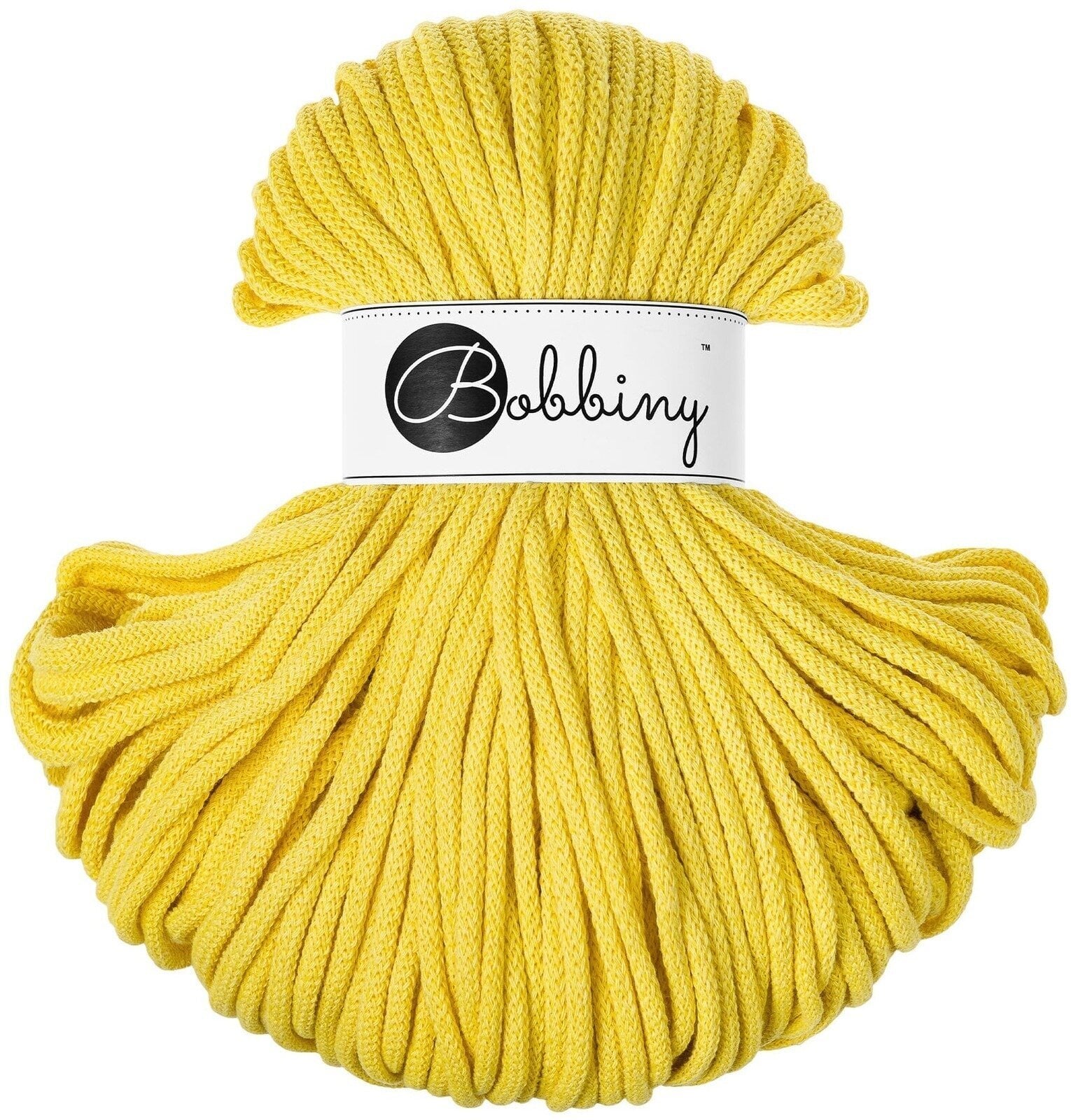 Cord Bobbiny Premium 5 mm 100 m Canary Yellow Cord