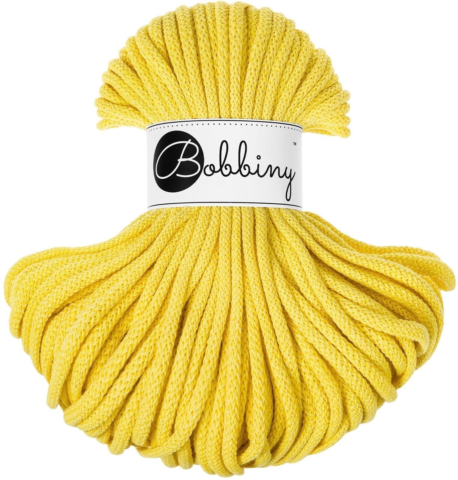 Cord Bobbiny Premium 5 mm 50 m Canary Yellow Cord