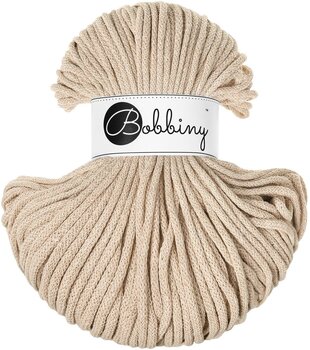 Snor Bobbiny Classic 4 mm 100 m Warm Beige Snor - 1