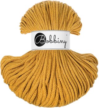 Snor Bobbiny Classic 4 mm 100 m Mustard Snor - 1