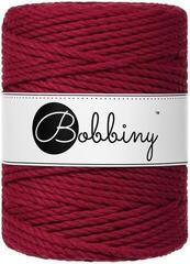 Cable Bobbiny 3PLY Macramé Rope 5 mm 100 m Red Velvet Cable