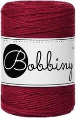 Cord Bobbiny 3PLY Macramé Rope 1,5 mm 100 m Red Velvet Cord