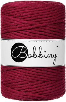 Cord Bobbiny Macrame Cord 5 mm 100 m Red Velvet Cord - 1
