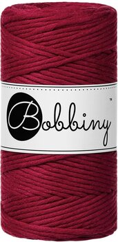 Cable Bobbiny Macrame Cord 3 mm 100 m Red Velvet Cable - 1