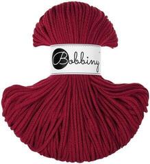 Cord Bobbiny Junior 3 mm 100 m Red Velvet Cord