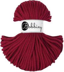 Cord Bobbiny Premium 5 mm 50 m Red Velvet Cord