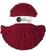 Cord Bobbiny Premium 5 mm 100 m Red Velvet Cord