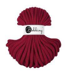 Cord Bobbiny Jumbo 9 mm 30 m Red Velvet Cord