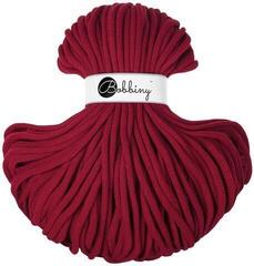 Cord Bobbiny Jumbo 9 mm 100 m Red Velvet Cord