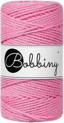 Cord Bobbiny 3PLY Macramé Rope 3 mm 100 m Bubblegum Pink Cord