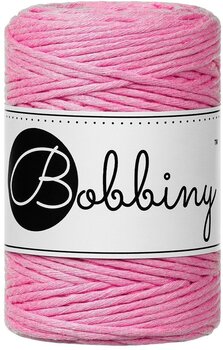 Cable Bobbiny Macrame Cord 1,5 mm 100 m Bubblegum Pink Cable - 1