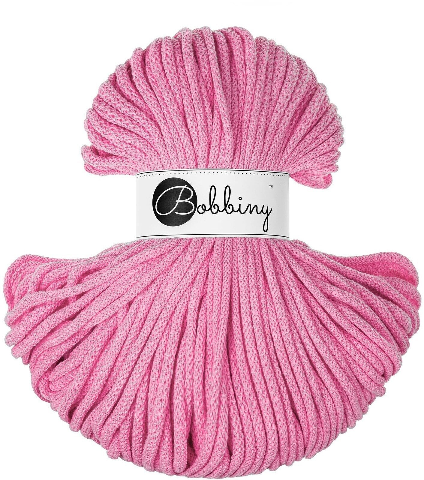 Cord Bobbiny Premium 5 mm 100 m Bubblegum Pink Cord