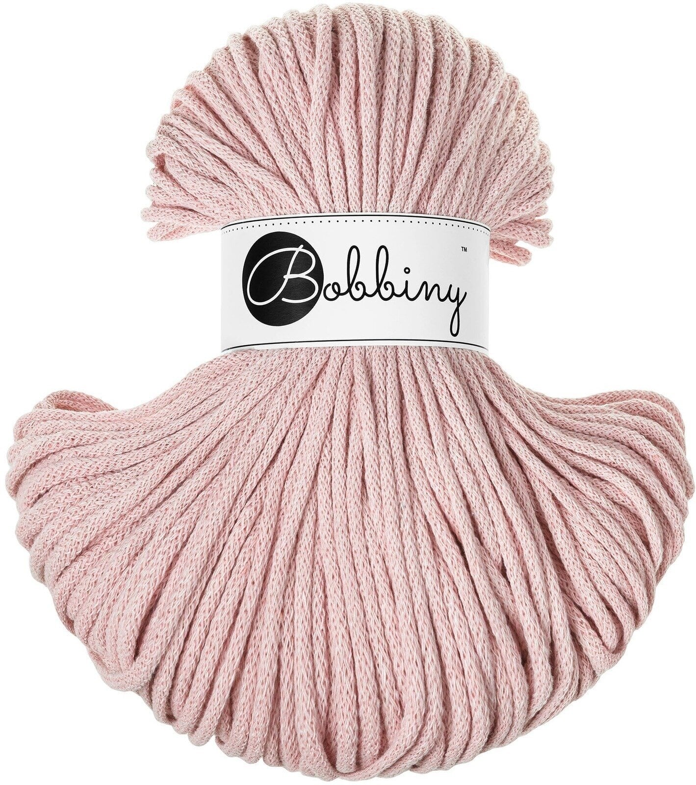 Snor Bobbiny Classic 4 mm 100 m Pastel Pink Snor