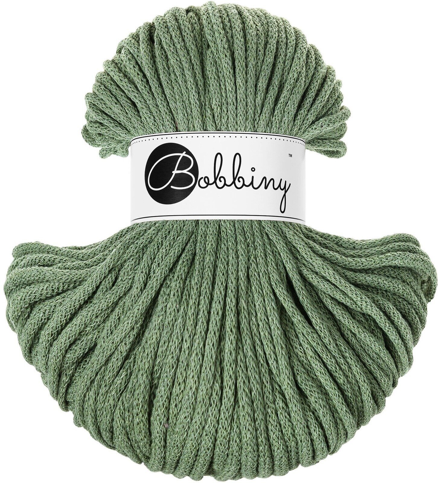 Cord Bobbiny Classic 4 mm 100 m Eucalyptus Green Cord