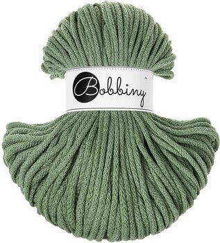 Cord Bobbiny Classic 4 mm 100 m Eucalyptus Green Cord - 1