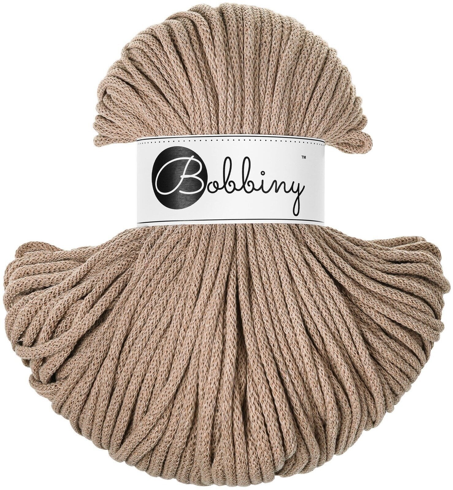 Cord Bobbiny Classic 4 mm 100 m Sand Cord