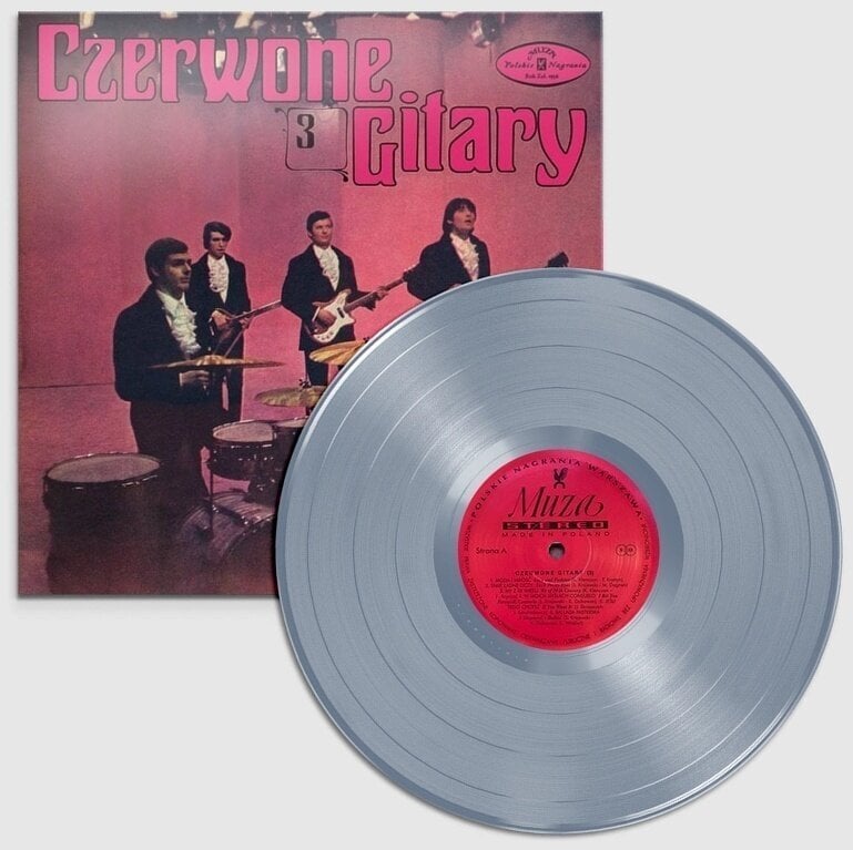 Vinylplade Czerwone Gitary - Czerwone Gitary 3 (Reissue) (Limited Edition) (Silver Coloured) (LP)
