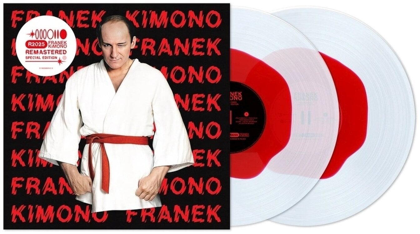 Vinylplade Franek Kimono - Franek Kimono (Special/Limited Edition) (Transparent Red Yolk Coloured) (2 LP)