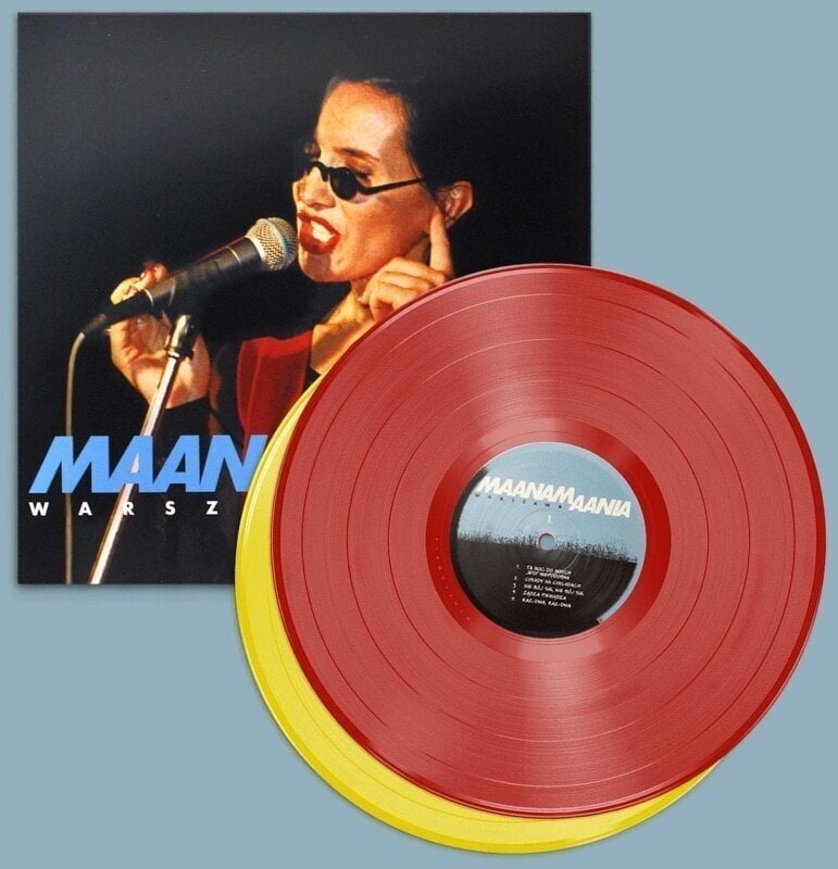 Vinilinė plokštelė Maanam - Maanamaania Warszawa (Red/Yellow Coloured) (2 LP)