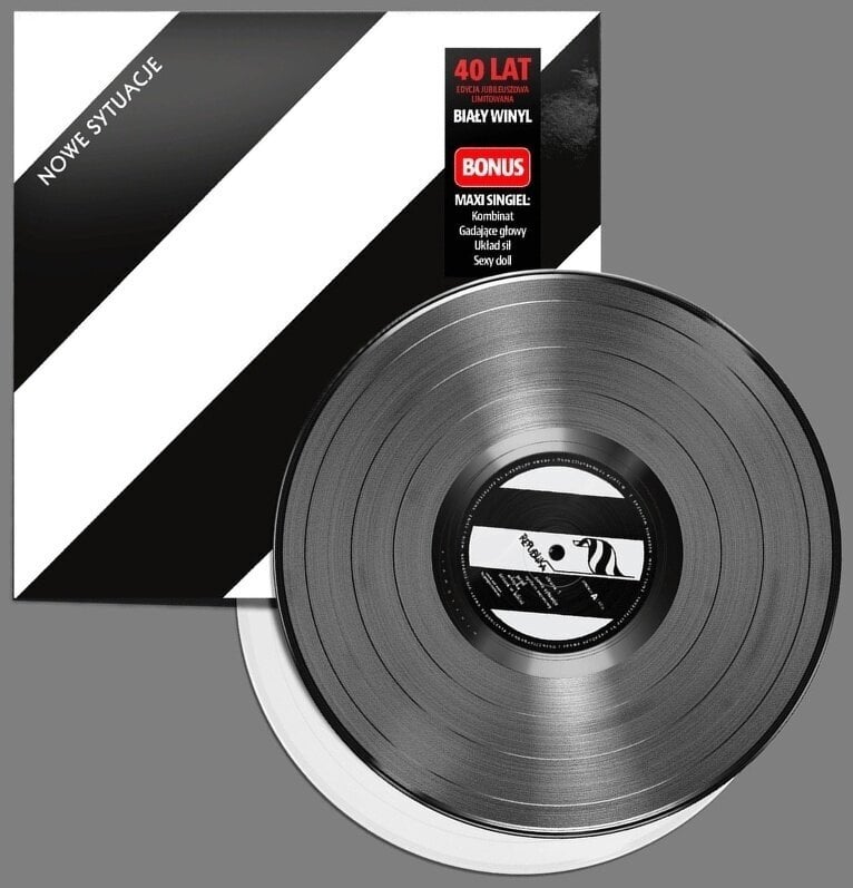 Schallplatte Republika - Nowe Sytuacje (Reissue) (40th Anniversary/Limited Edition) (Black/White Coloured) (2 LP)