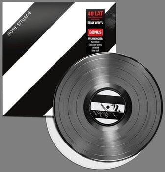 Schallplatte Republika - Nowe Sytuacje (Reissue) (40th Anniversary/Limited Edition) (Black/White Coloured) (2 LP) - 1