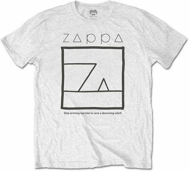 T-Shirt Frank Zappa T-Shirt Drowning Witch Unisex White S - 1
