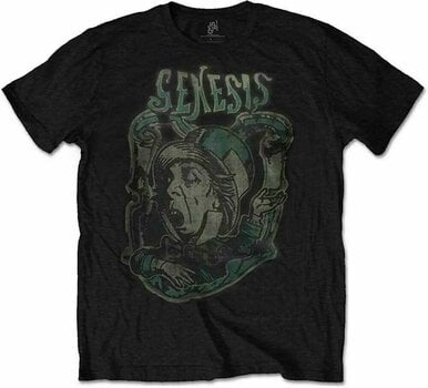 T-Shirt Genesis T-Shirt Mad Hatter 2 Unisex Black L - 1