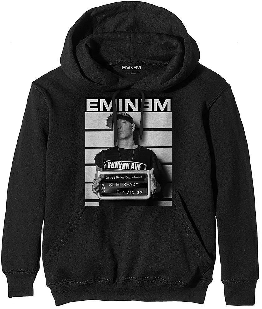 Sudadera Eminem Sudadera Unisex Pullover Hoodie Arrest Black M