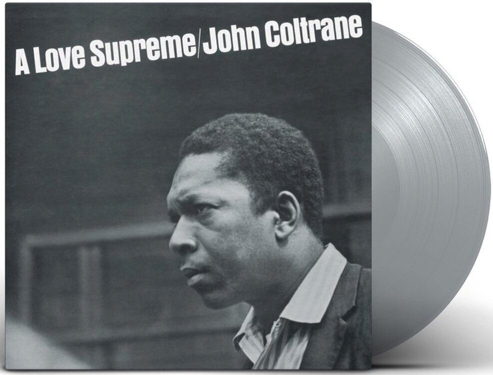 Vinyl Record John Coltrane - A Love Supreme (Limited Edition) (Silver Coloured) (LP)