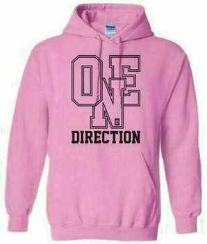 Hættetrøje One Direction Hættetrøje Athletic Logo Pink S - 1