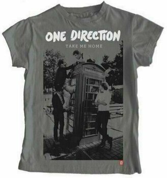 T-shirt One Direction Tee Take Me Home Album with Skinny Fitting L - 1