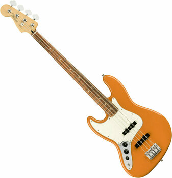 Електрическа бас китара Fender Player Series Jazz Bass PF LH Capri Orange - 1