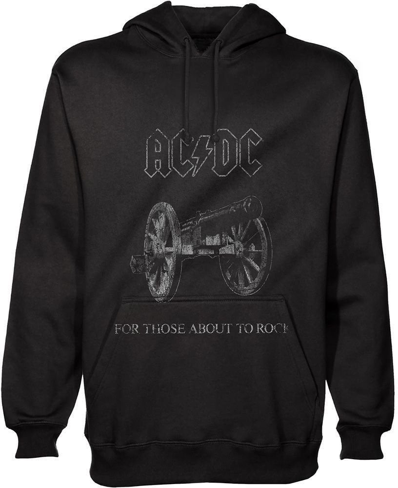 Hoodie AC/DC Hoodie About to Rock Noir M